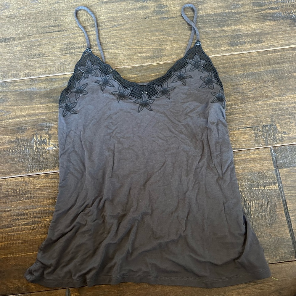 American Eagle Outfitters Soft & Sexy Tank in Black
